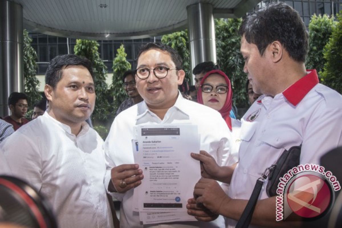Polri akan proses laporan Fadli Zon