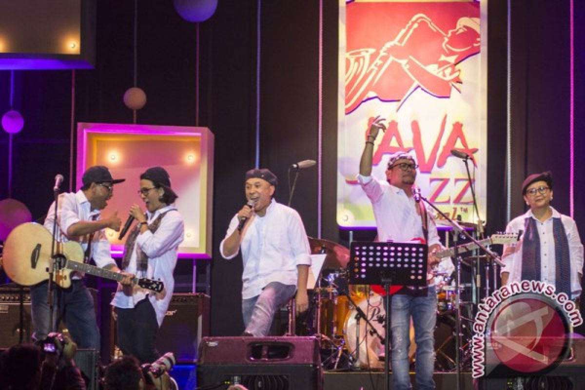 Elek Yo Band seru-seruan di Java Jazz