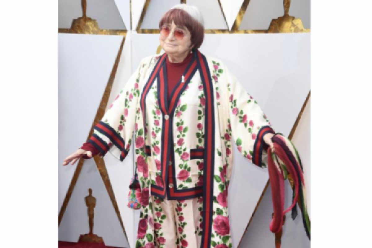 Netizen dihebohkan Busana Agnes Varda di Oscar
