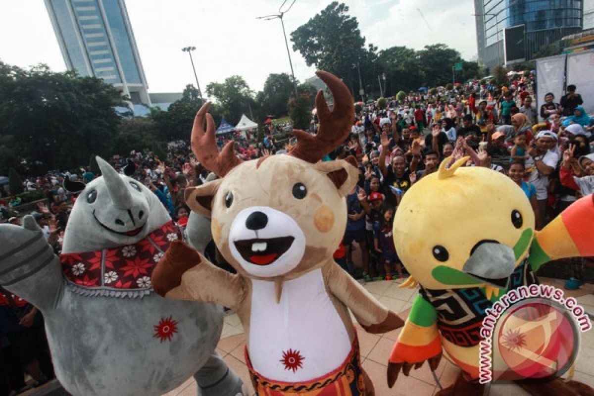 Asian Games committee aiming for Rp20 billion souvenir sale revenue