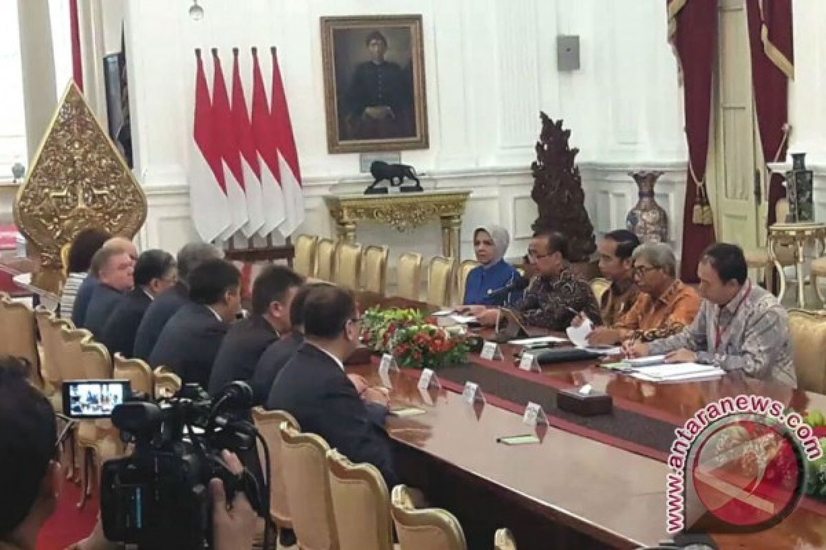 Presiden Jokowi terima Senat Parlemen Kazakhstan