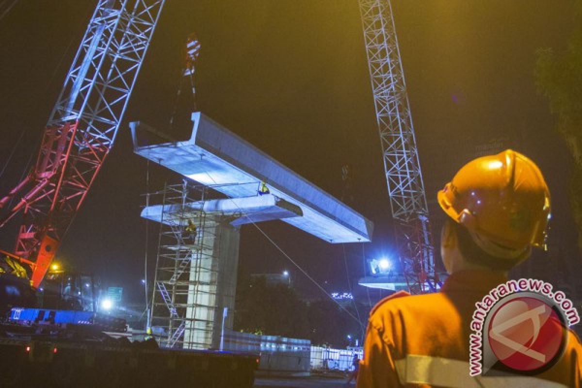 Berikut pengaturan lalin Jalan Rasuna Said terkait LRT