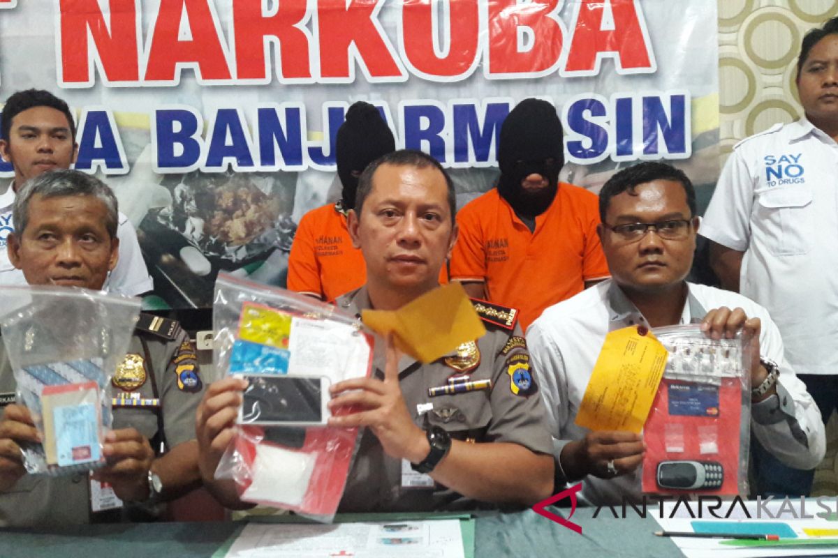Banjarmasin Police Confiscates 13 Packets Sabu-Sabu