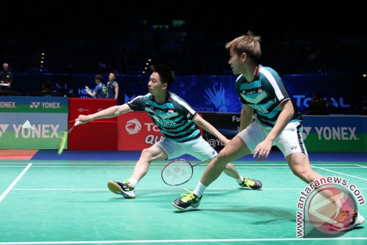 Marcus/Kevin melesat ke final All England 2018