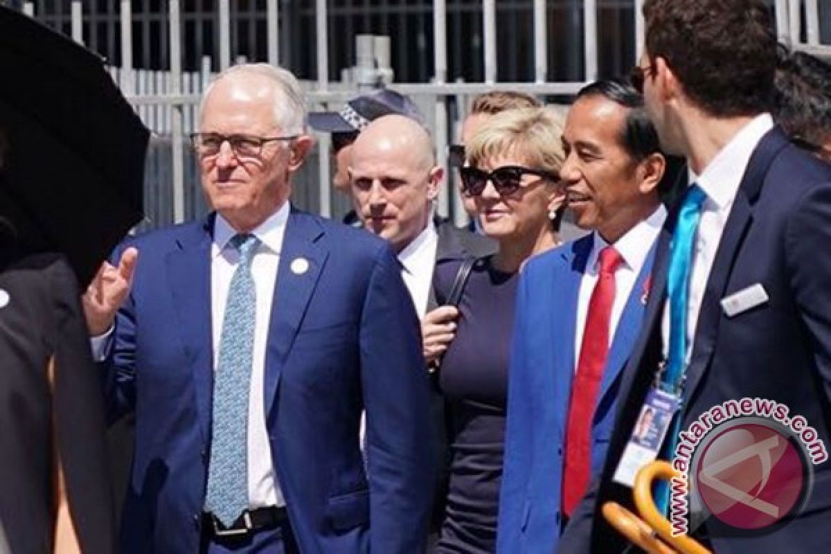 President Jokowi has lunch at Admiralty House, Sydney