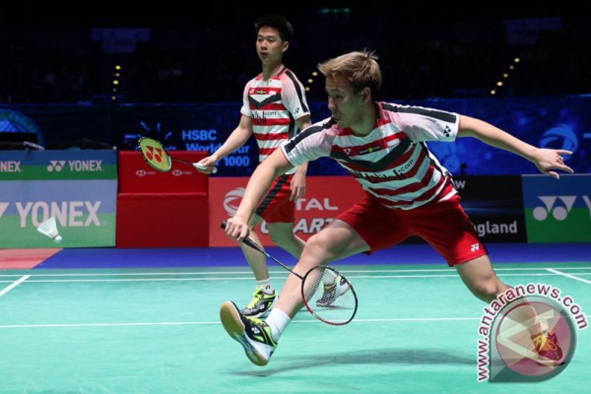 Pasangan Minions hadapi Hendra Setiawan/Mohammad Ahsan di semifinal Denmark