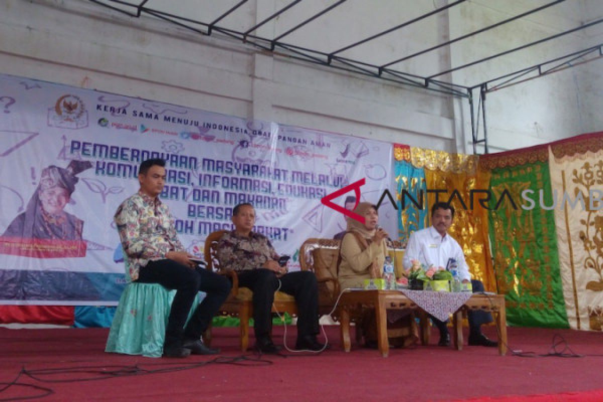 BBPOM Padang Sosialiasi Lapangan Perkaya Pengetahuan Masyarakat