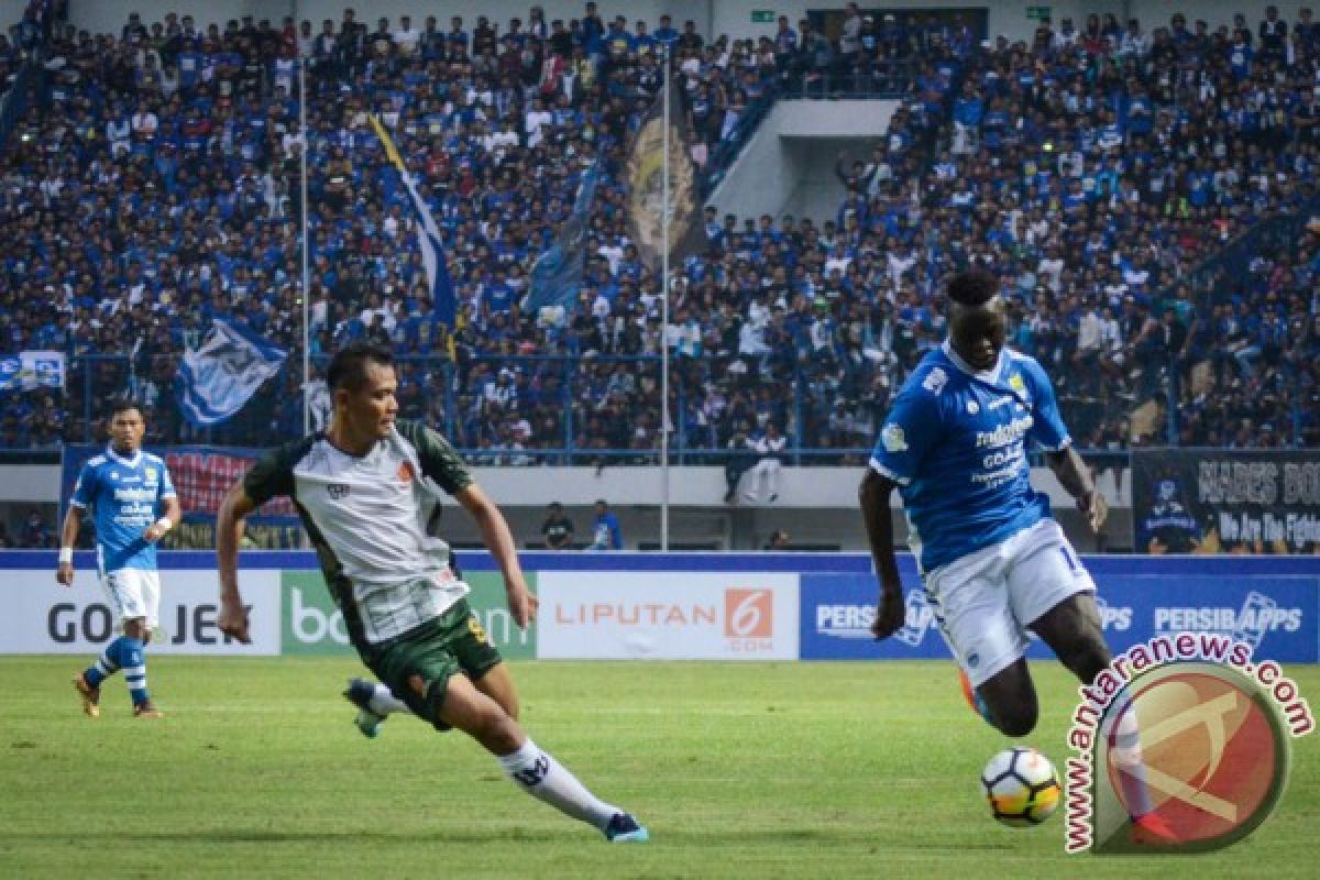 Persib gagal raih kemenangan kandang