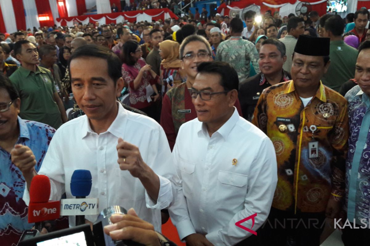 Jokowi: Sertifikat Jangan 