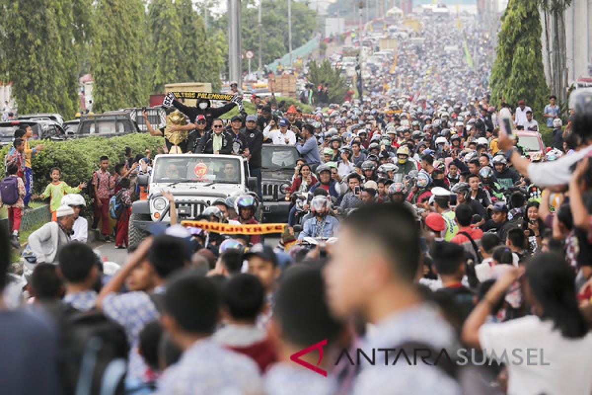 Presiden klub Sriwijaya FC puji dukungan suporter