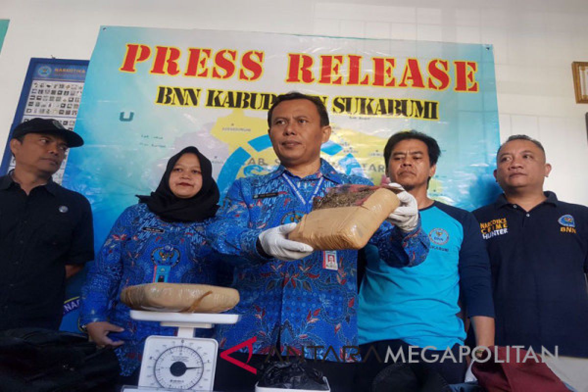 BNNK tangkap mahasiswa pemilik 2,2 kilogram ganja