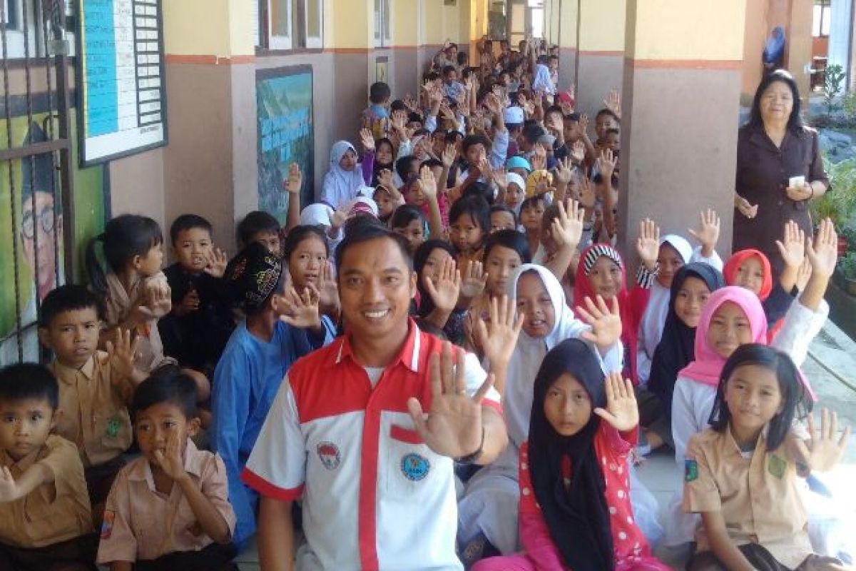 BNNK Palu  gelar 'Gertak Narkoba' pada 5.000 siswa SD