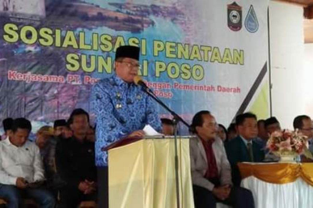 PT.Poso Energy dan Pemkab sosialisasi penataan Danau Poso