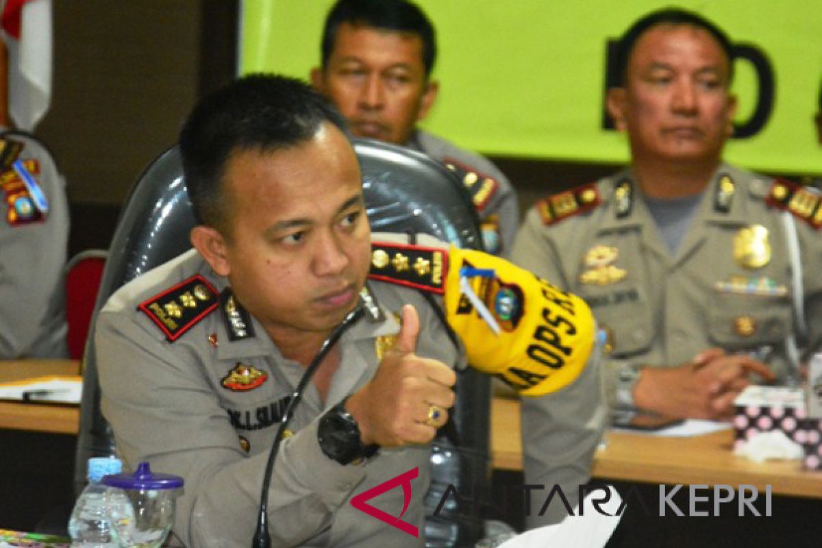 Polisi perketat pengamanan pintu keluar masuk Tanjungpinang