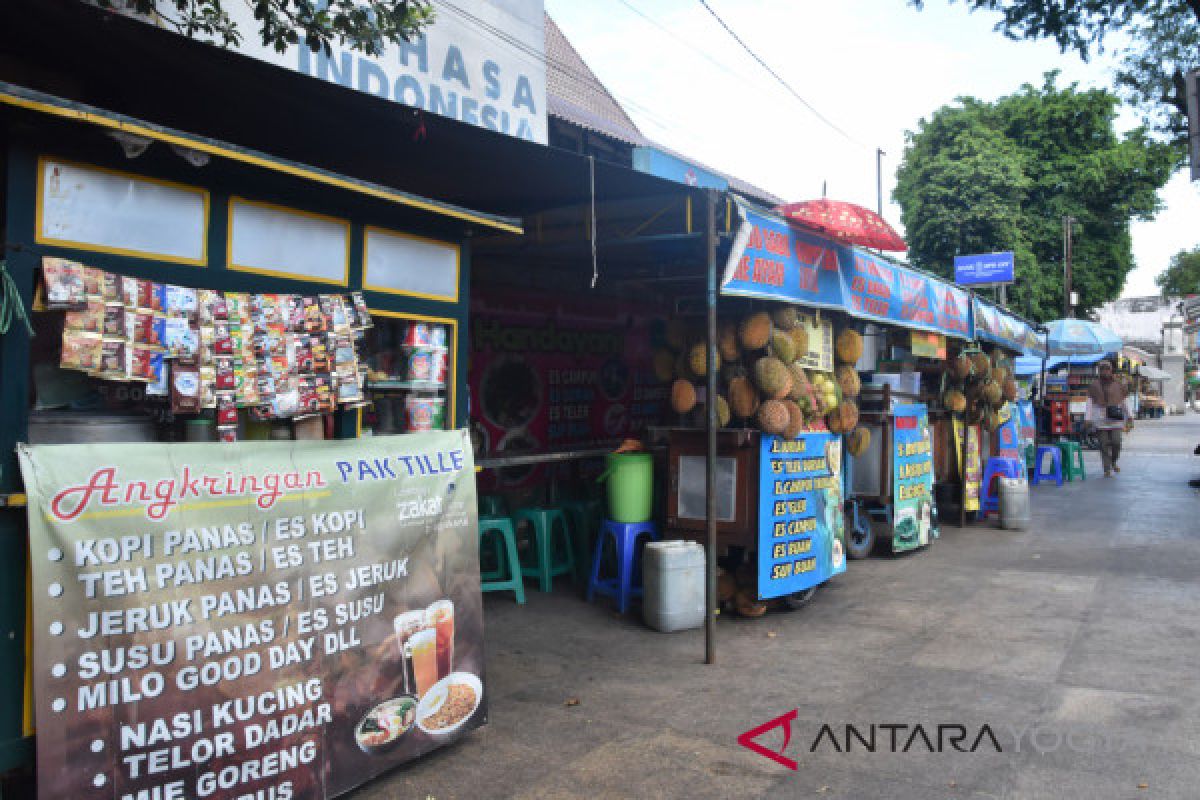 PKL kuliner malam Malioboro belum memperpanjang jam operasional