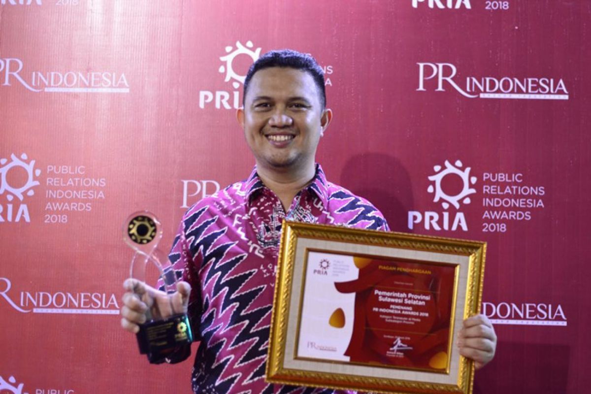 Pemprov Sulsel raih PR Indonesia Awards
