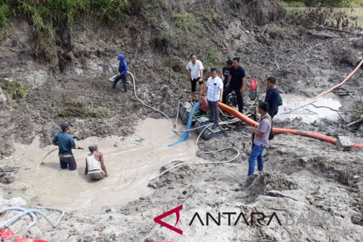 Ditreskrimsus Polda Babel tahan pemilik tambang ilegal