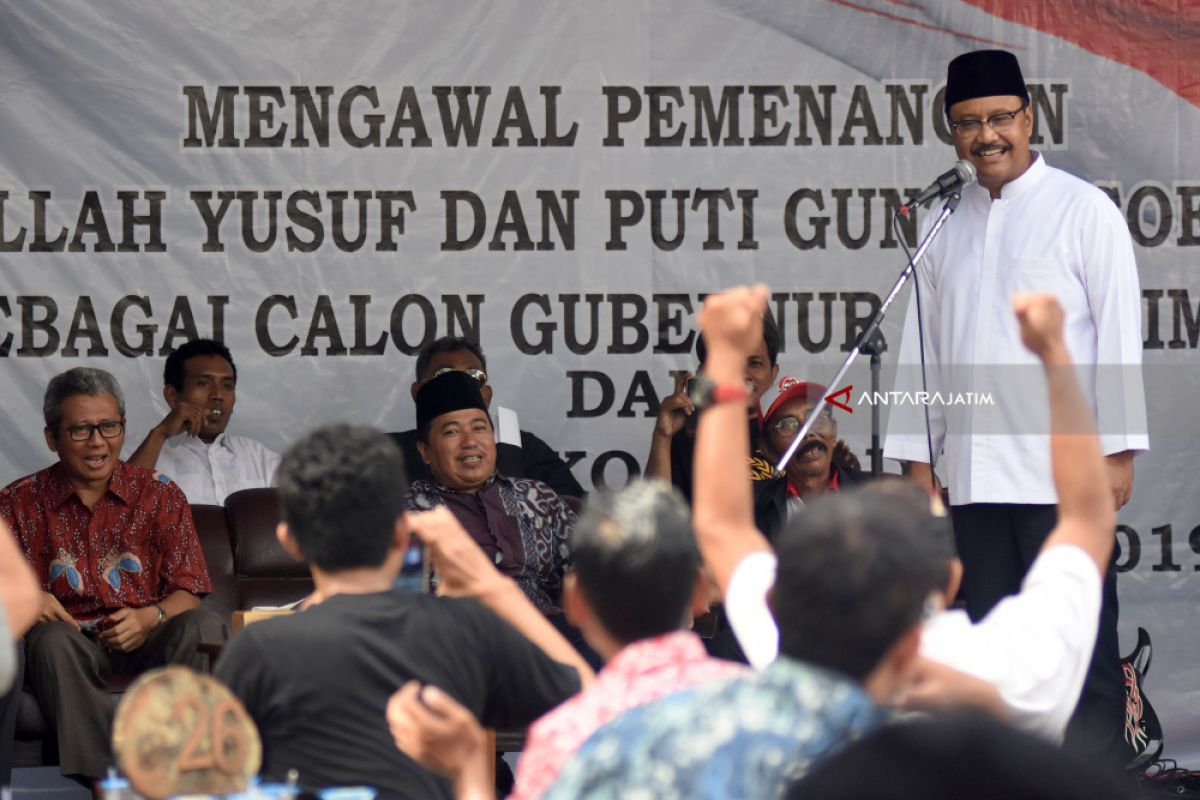 Relawan Jokowi Janjikan Suara ke Gus Ipul-Mbak Puti