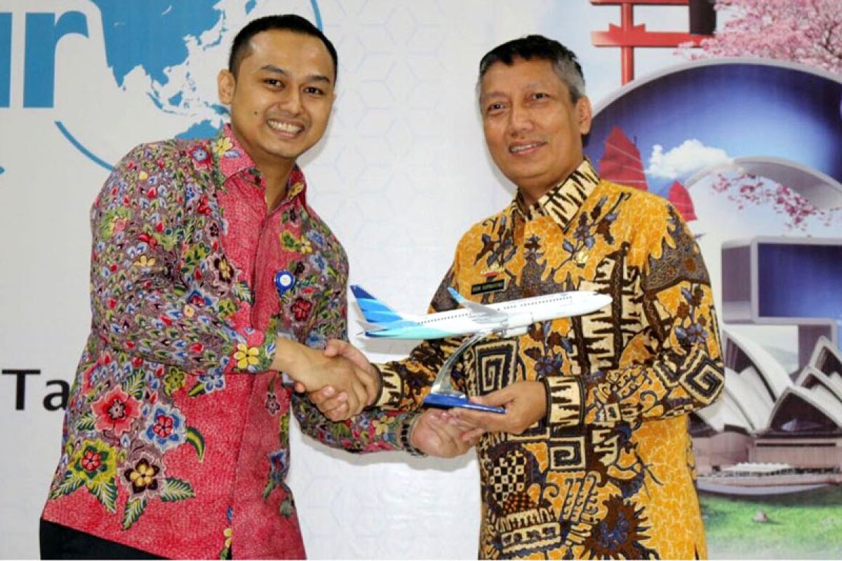 Didik Suprayitno Membuka 'Garuda Indonesia Travel Fair 2018'