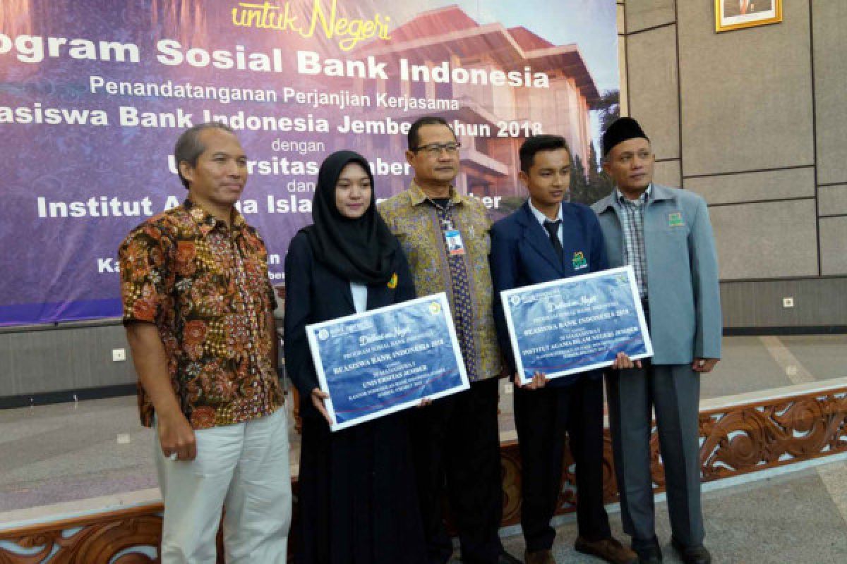 Mahasiswa Unej dan IAIN Jember Dapat Beasiswa GenBI dari Bank Indonesia