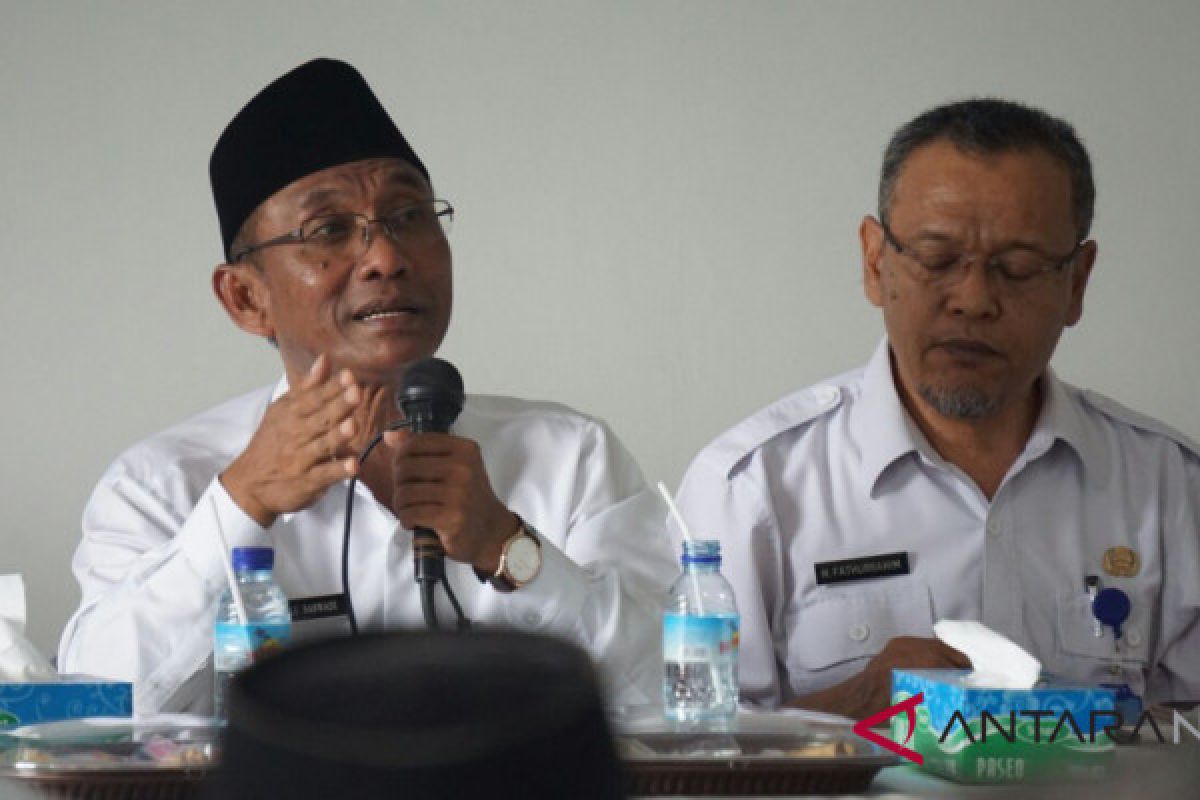 Bupati Lombok Barat menyebarluaskan amanat Menkopolhukam