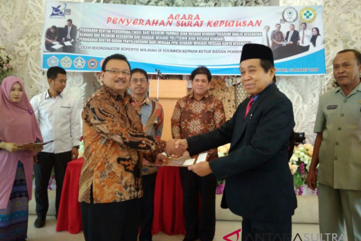 Politeknik Bina Husada Kendari resmi berdiri