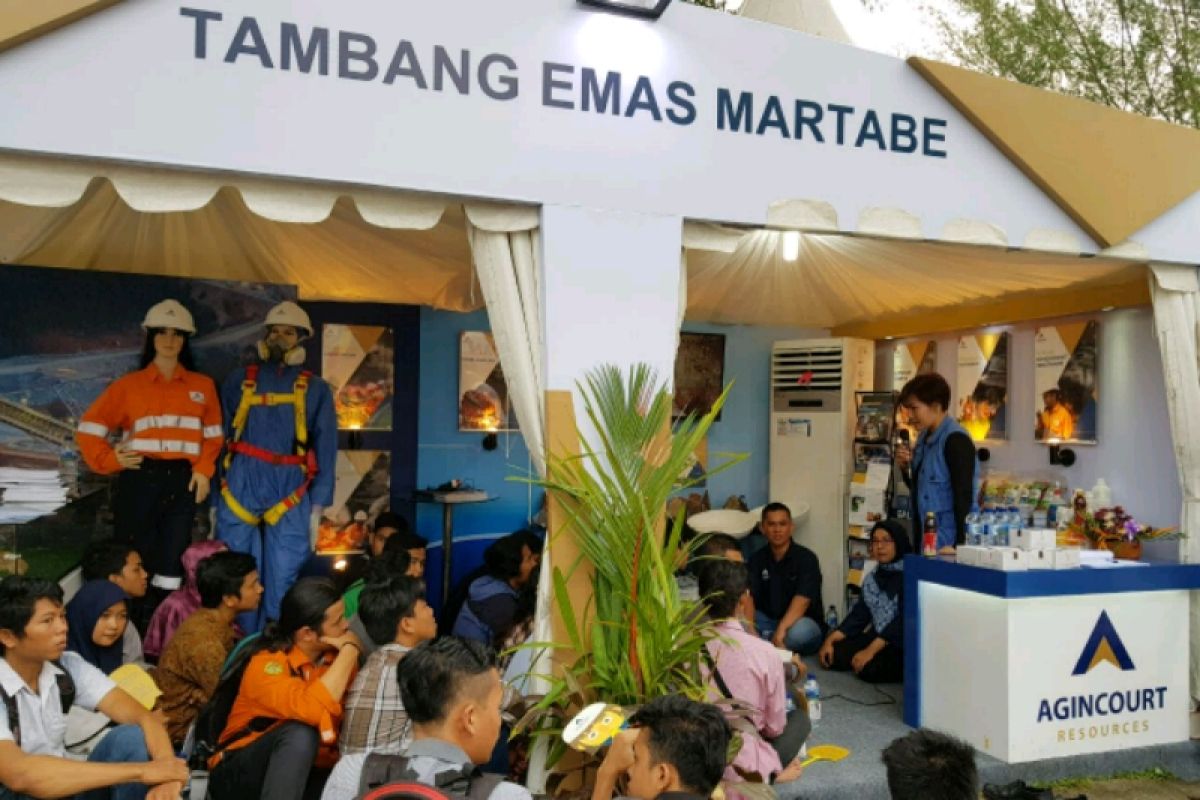 Tambang emas martabe edukasi mahasiswa Sumut