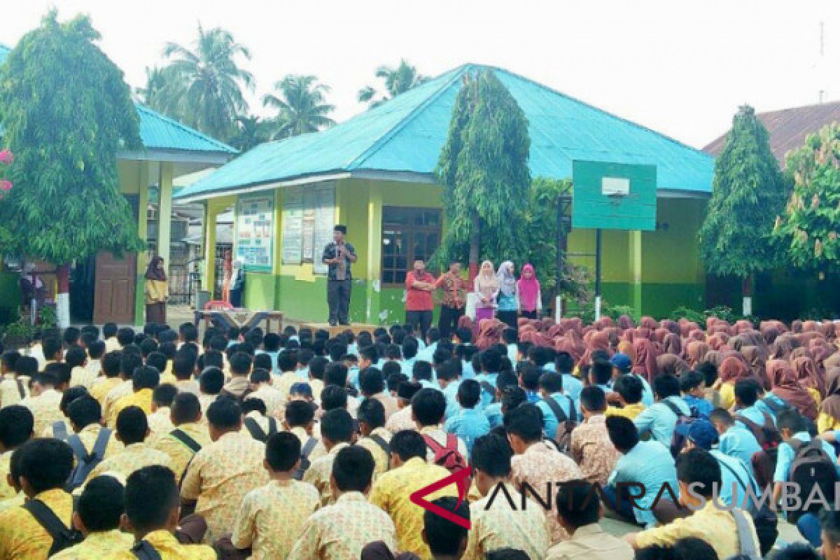 Tangis haru hiasi muhasabah pelajar MTs Muhammadiyah Lakitan