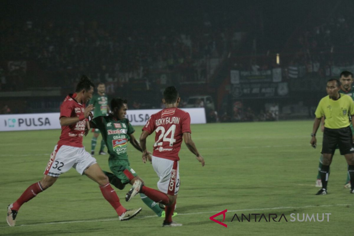 PSMS gagal curi poin dari Bali United