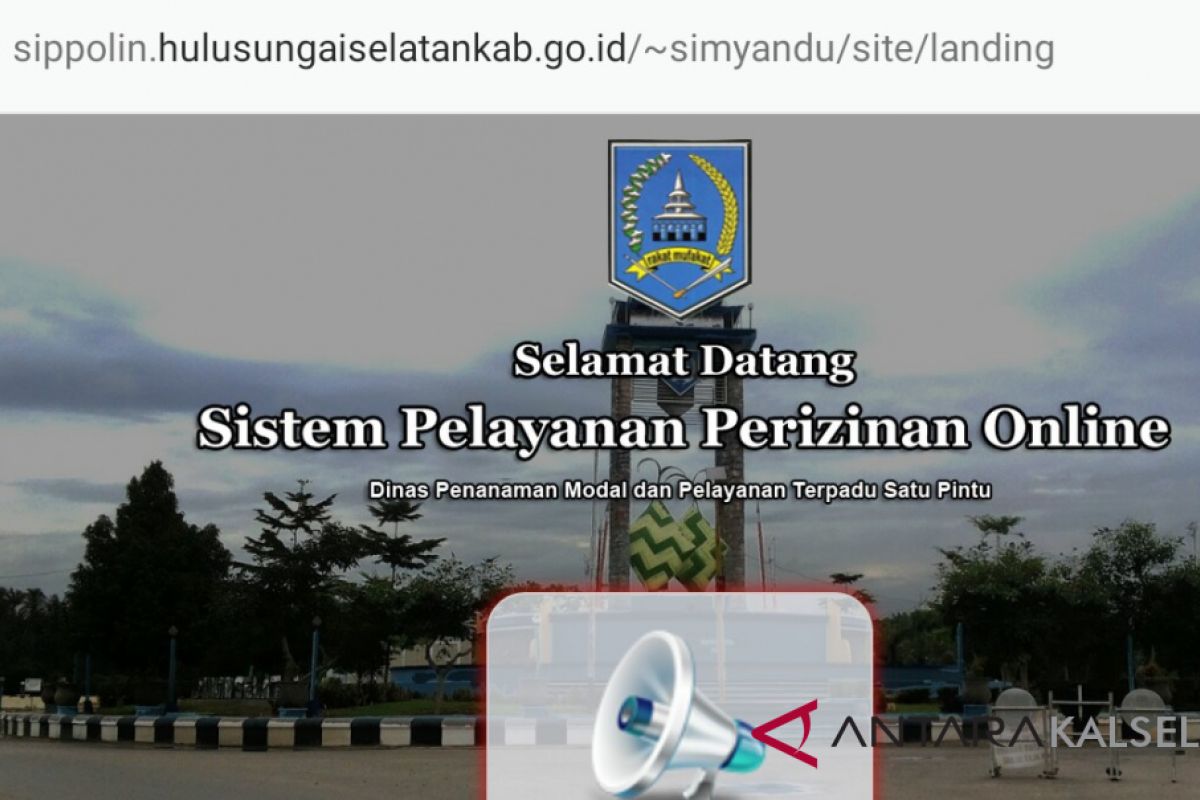 Pemkab HSS Terapkan 25 Jenis Izin Online