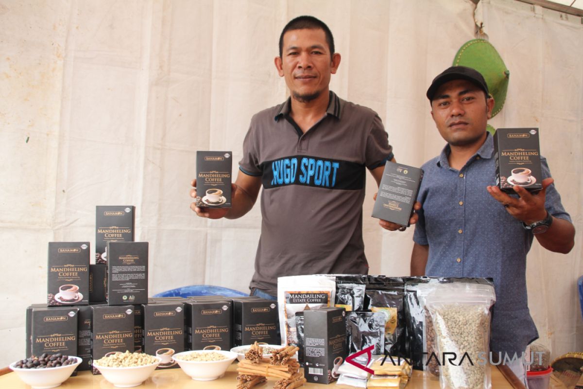 Kopi Mandailing dipamerkan di HUT Madina