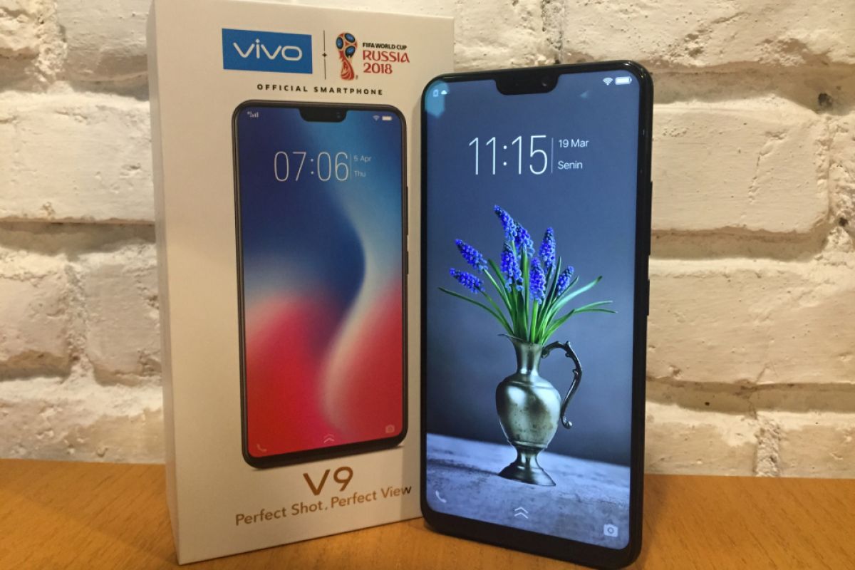 Review - Vivo V9, ponsel swafoto berkamera ganda dengan desain menggoda