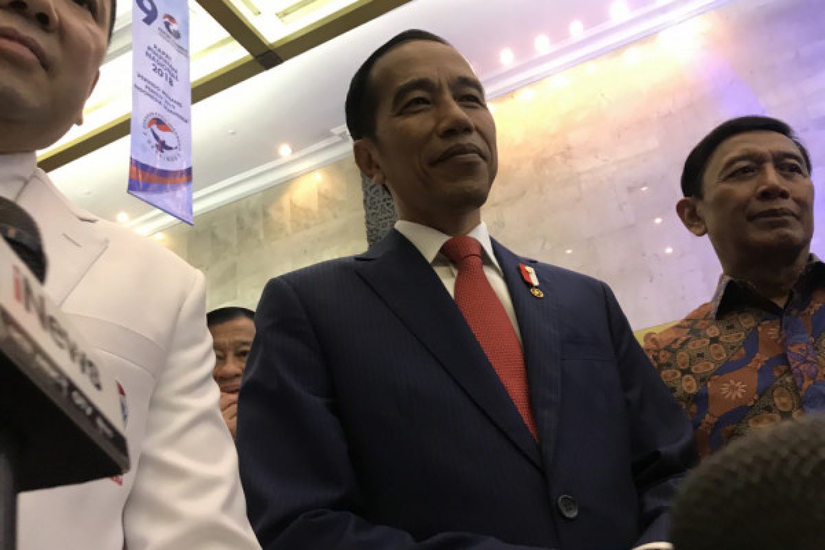 Jokowi berterima kasih diusung capres oleh Perindo