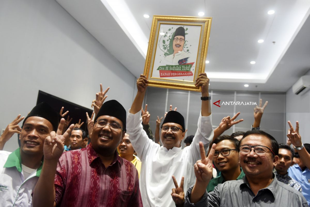 Alumni PMII Jatim Deklarasi Menangkan Gus Ipul-Mbak Puti