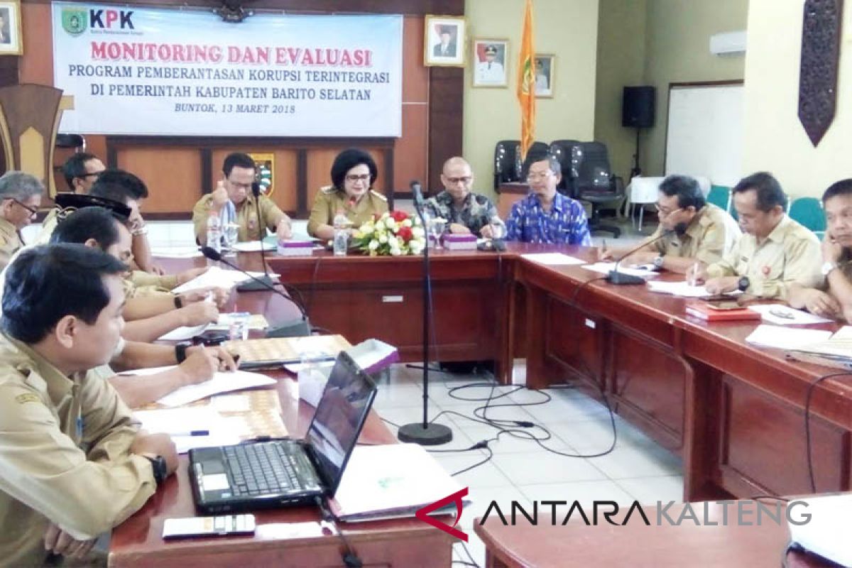 KPK paksa dinas PUPR, Disdik Barsel gunakan sistem e-planning dan e-budgeting