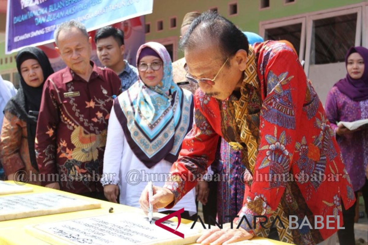 Pemkab Bangka Barat: Kampung KB dapat cegah pernikahan dini