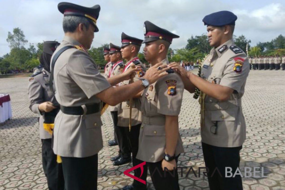 Kapolda Babel lantik 247 Bintara Polri