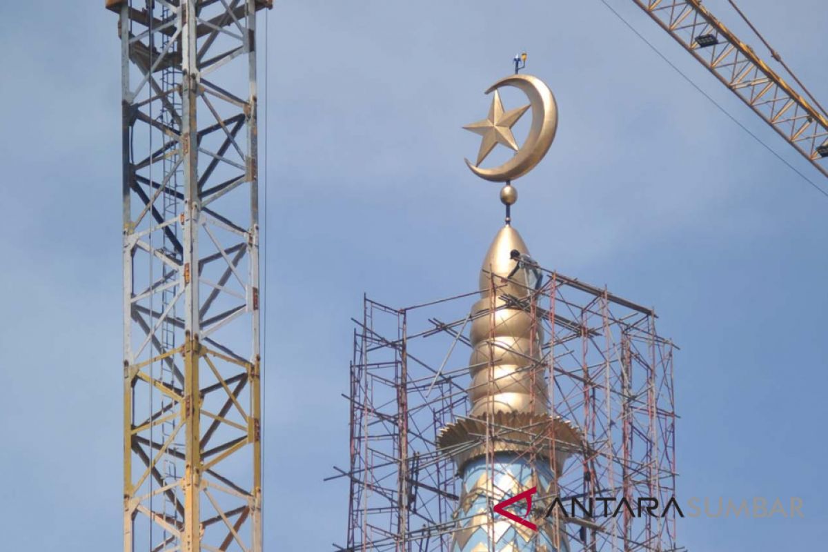 Menara Masjid Raya Sumbar jadi lokasi lihat hilal Ramadhan