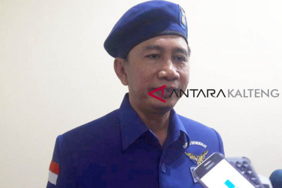 Menangkan pilkada serentak Kalteng, kata Ketua DPD Demokrat Kalteng