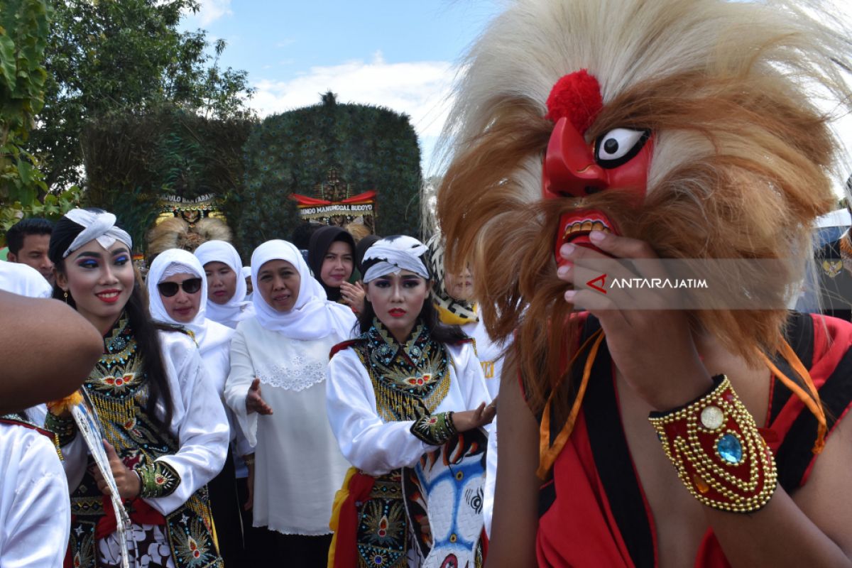 Omzet Perajin Reog Ponorogo Capai Rp75 Juta/Minggu