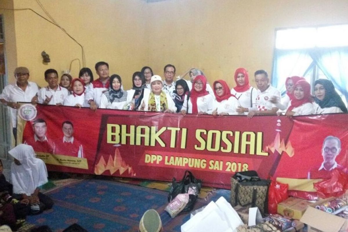 Lampung Sai beri bantuan Panti Asuhan Toriqul Jannah