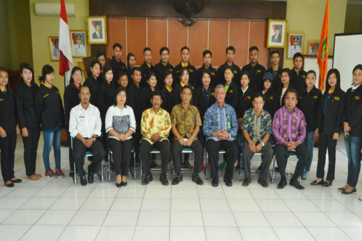 Puluhan mahasiswa STAHKN-TP Palangka Raya laksanakan KKN di Barsel