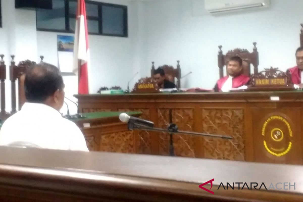 Mantan Kadisperindag Aceh divonis enam tahun penjara