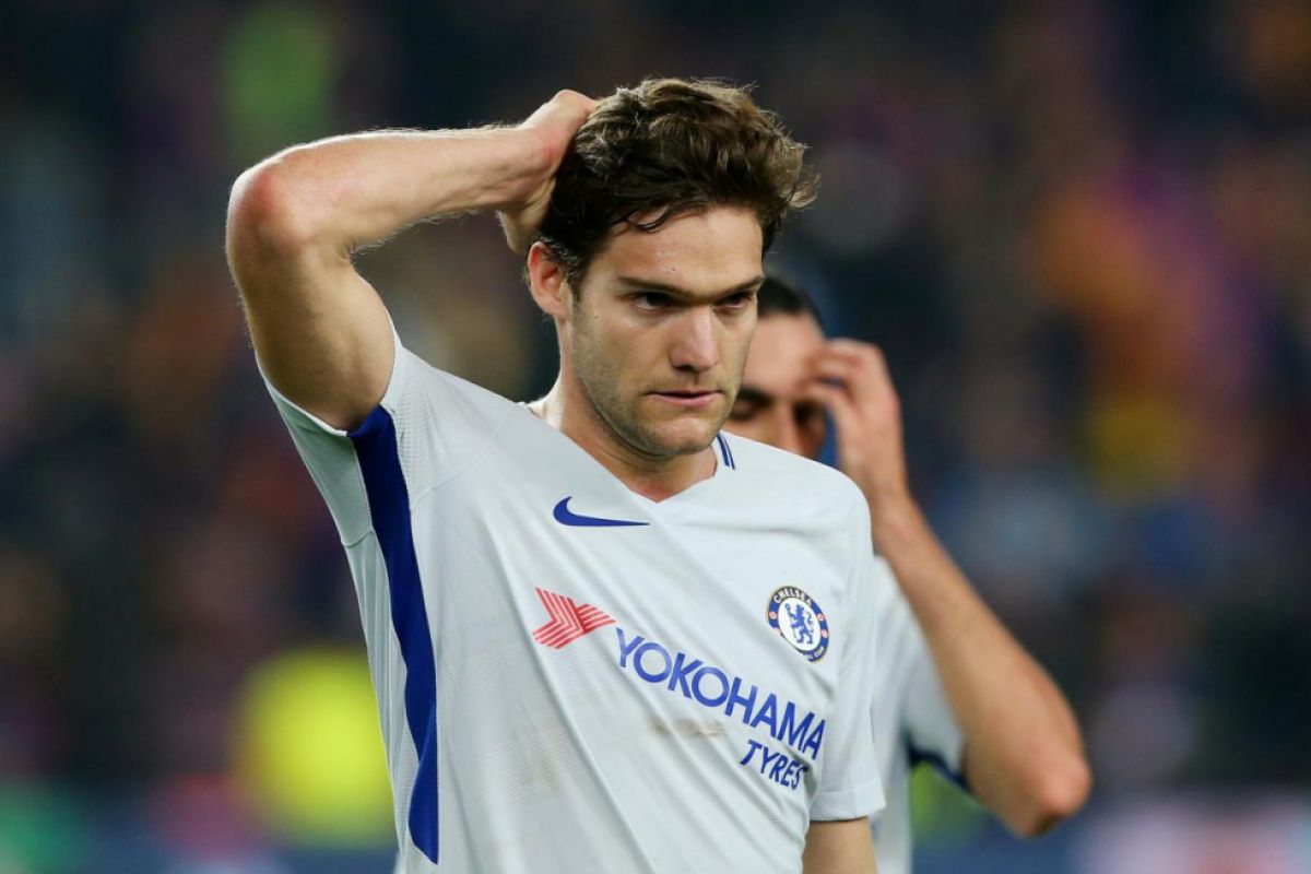 Marcos Alonso didakwa FA karena tindak kekerasan