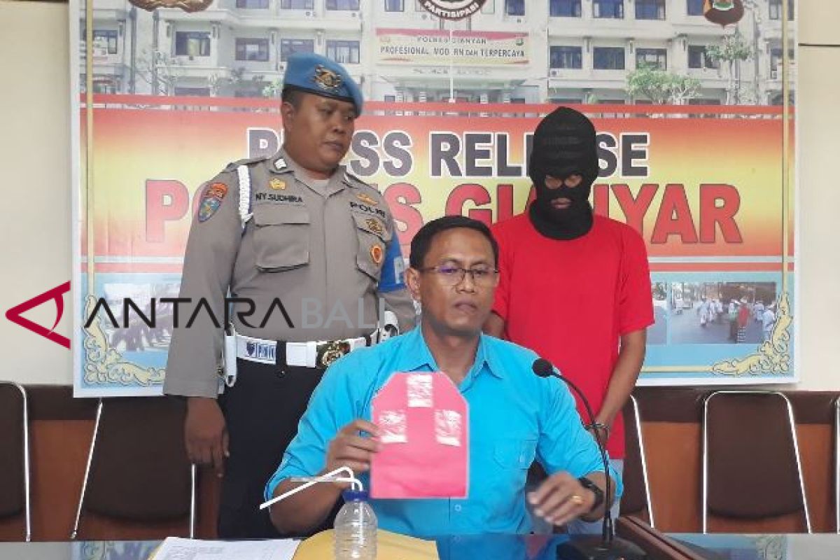 Polres Gianyar tangkap pemilik sabu-sabu