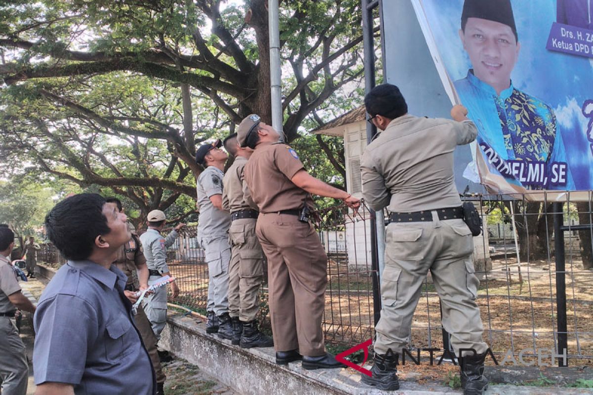 Panwaslu Aceh Utara minta parpol tertibkan APK