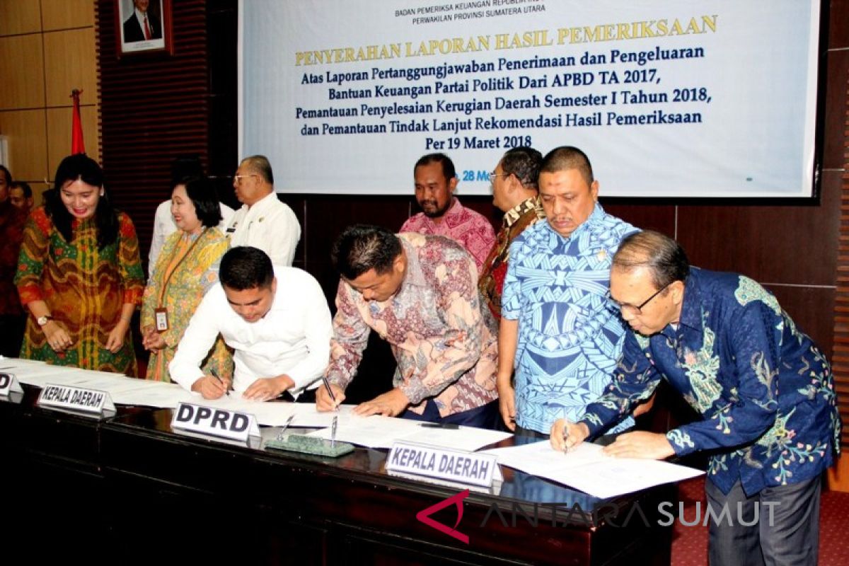 BPK apresiasi LHP  keuangan Pemkot Medan