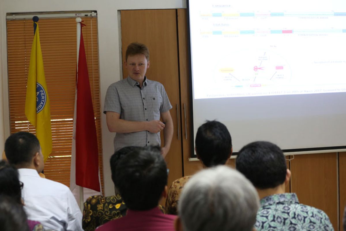 Peneliti vaksin HIV berbagi ilmu di IPB