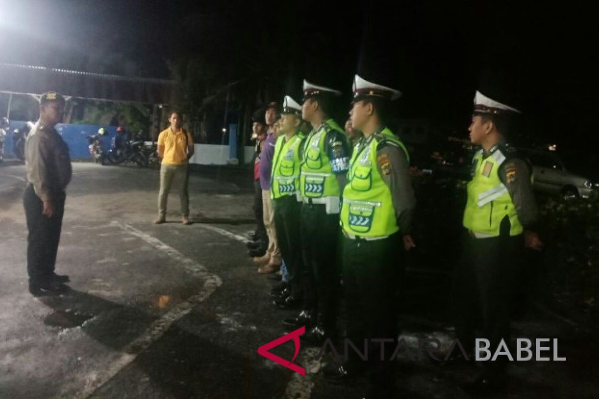 Polisi Bangka Barat tertibkan penghuni rumah kontrakan