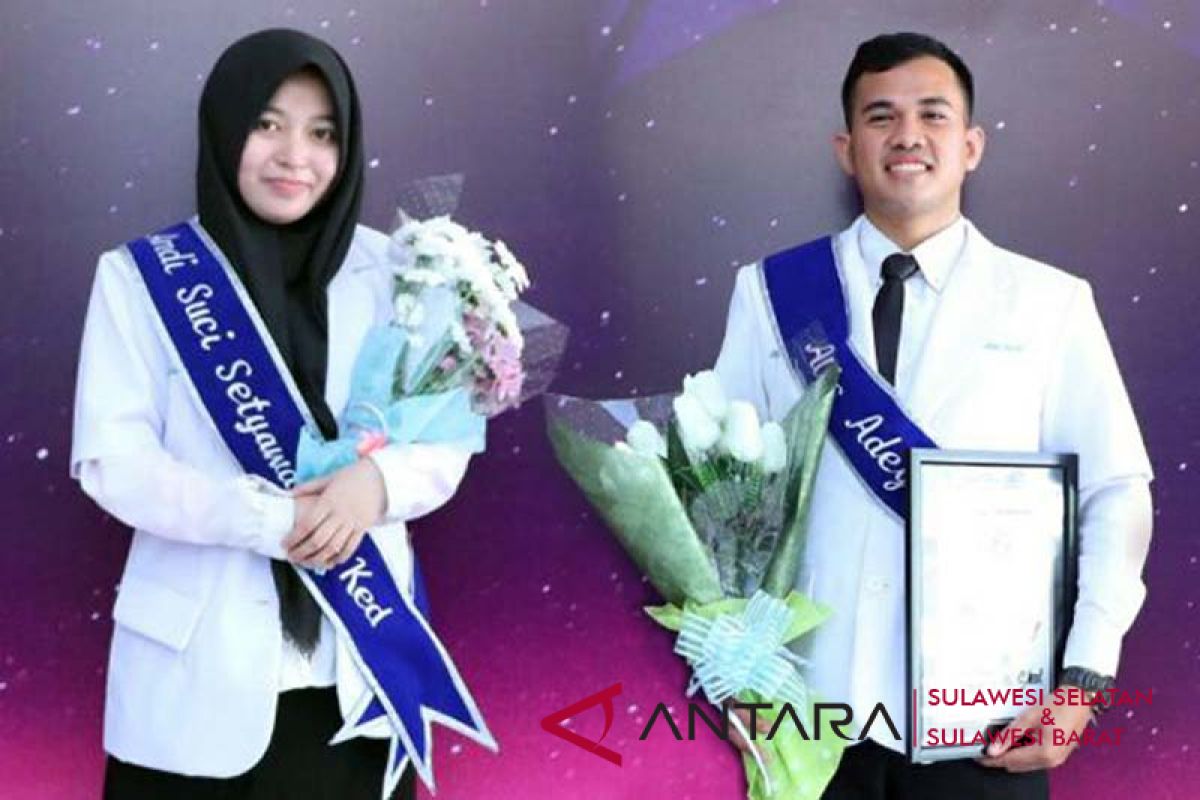 Suci dan Alif "Pengantin" terbaik FK Unismuh